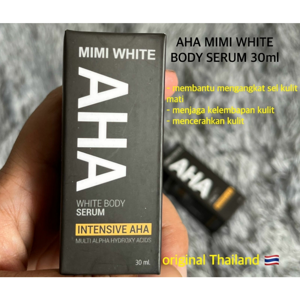 AHA Asli Original Body Serum Pemutih Kulit Badan MIMI WHITE