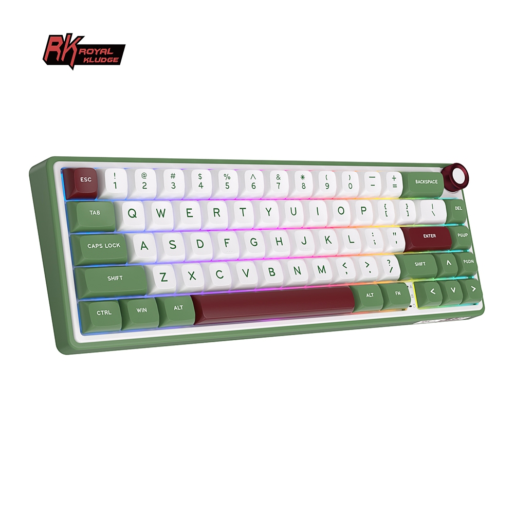 RK ROYAL KLUDGE RK R65 Gasket Wired Hot Swapple Mechanical Keyboard