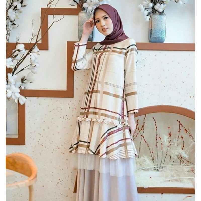 Preloved akasha tunik wearing klamby