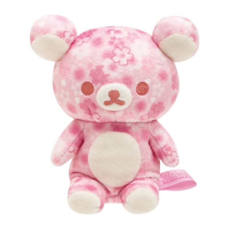 San-X Rilakkuma 20 Color Plush Limited Edition Spring Sakura -  Boneka Rilakkuma Sakura Rare New Tag