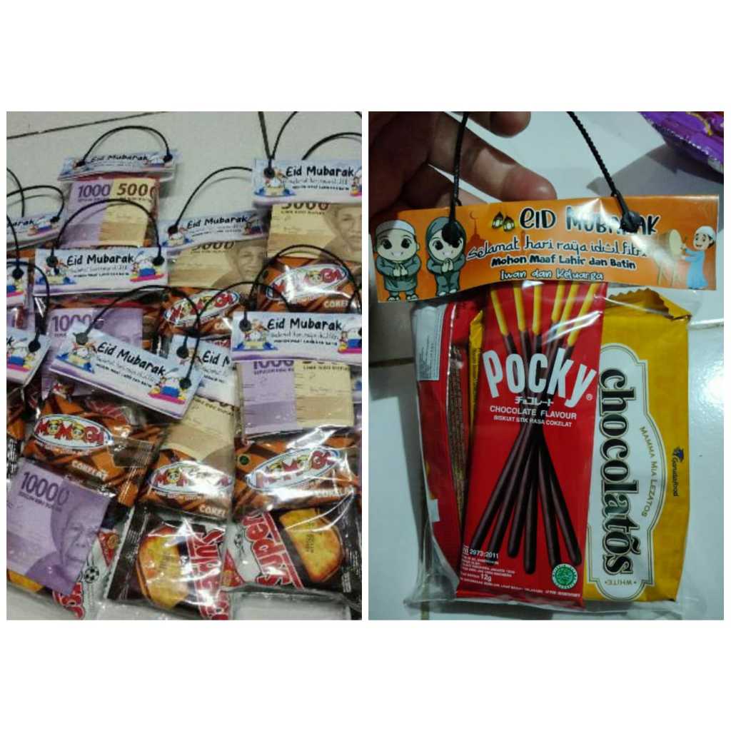 

ISI 250 PCS TAS SNACK LEBARAN UK. 10X20 PAKET USAHA