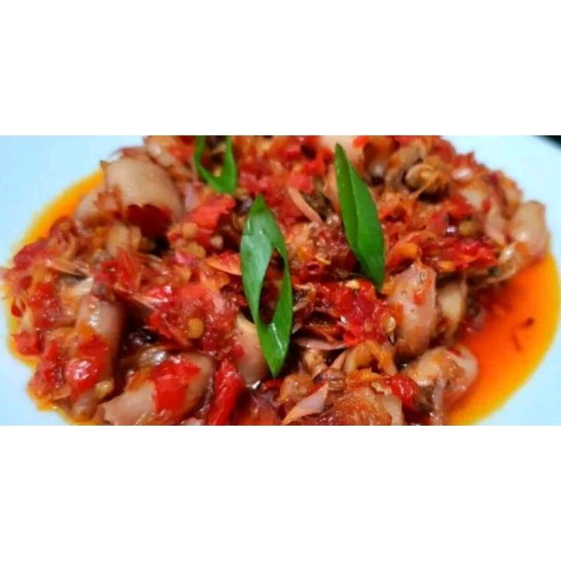 

Cumi Asin Sambal Merah
