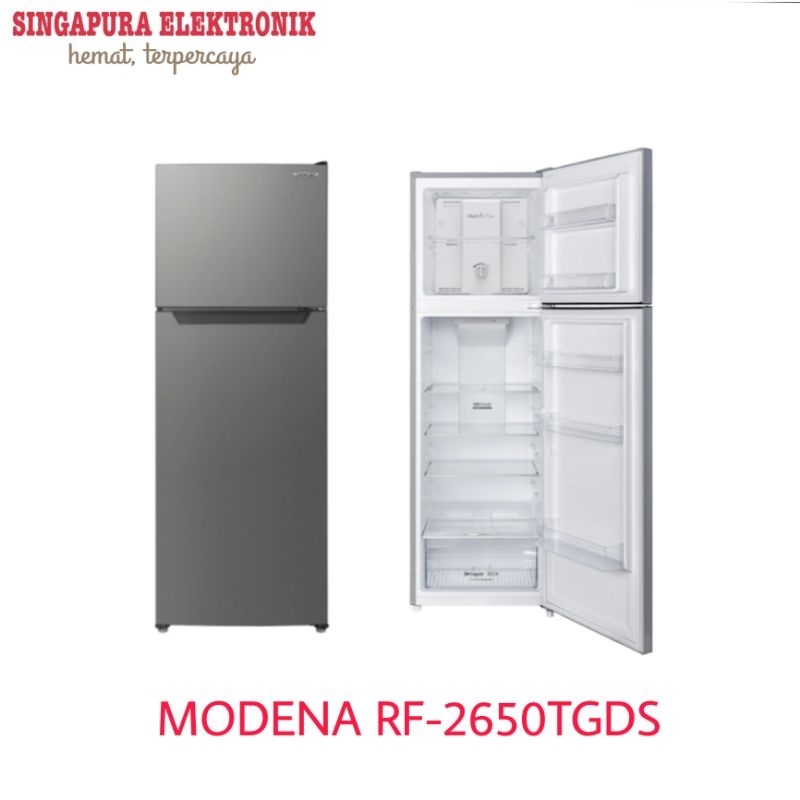 Modena Kulkas 2 Pintu RF-2650TGDS