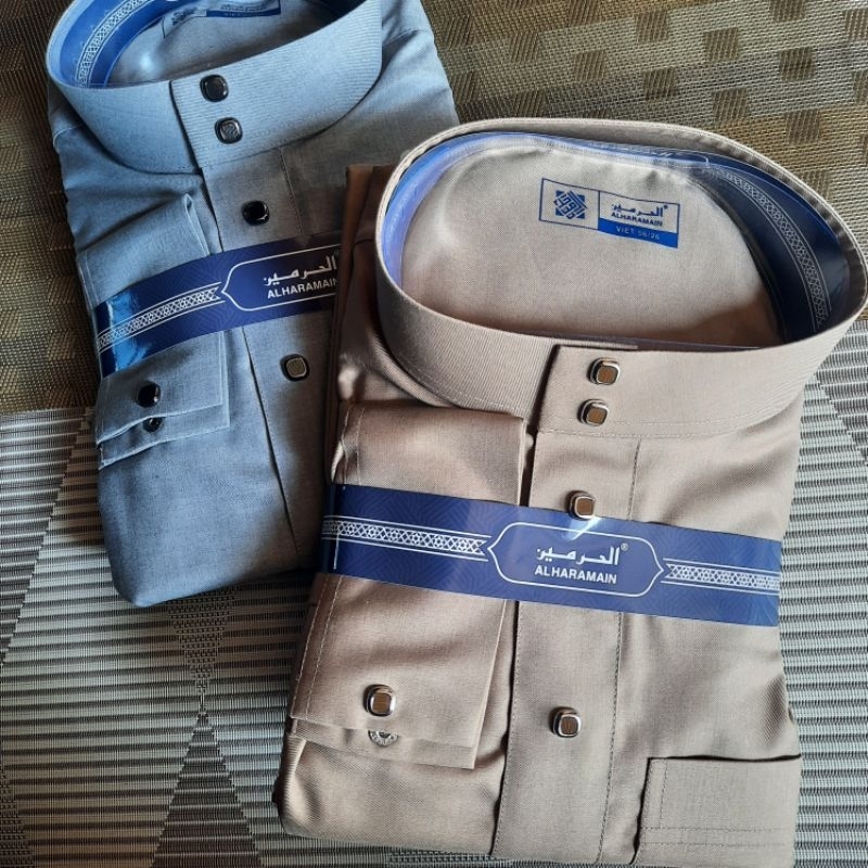 Jubah Al-Haramain Woll Premium Manset