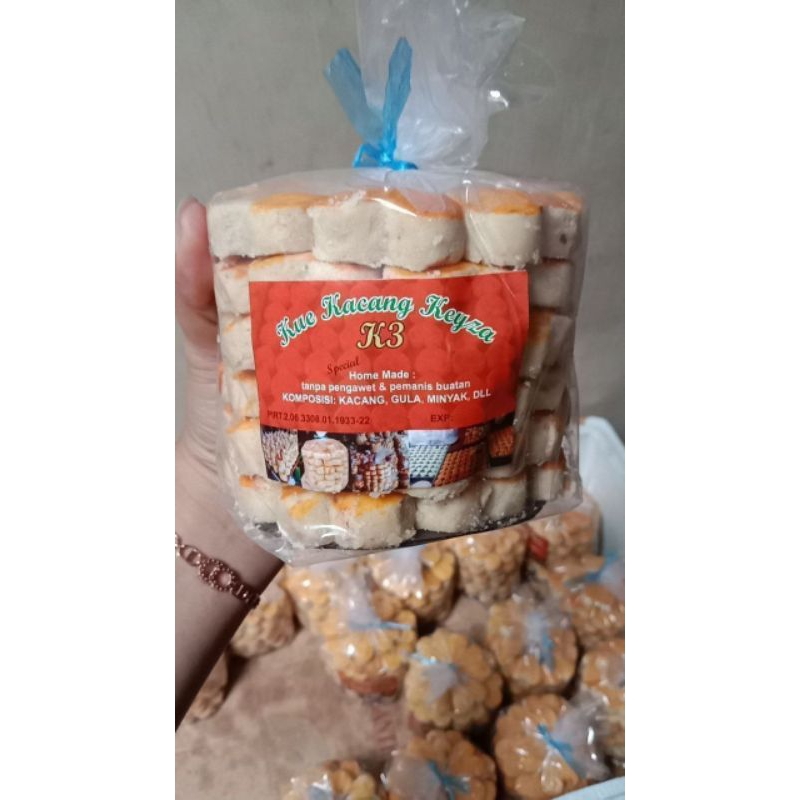 

KUE KACANG KEYZA 500 GRAM / KUCANG KEYZA plastik