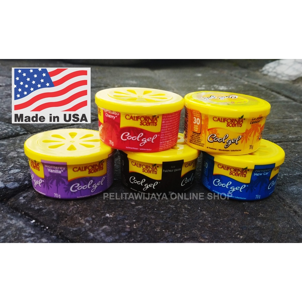 Parfum Mobil California Scents Gel Original USA