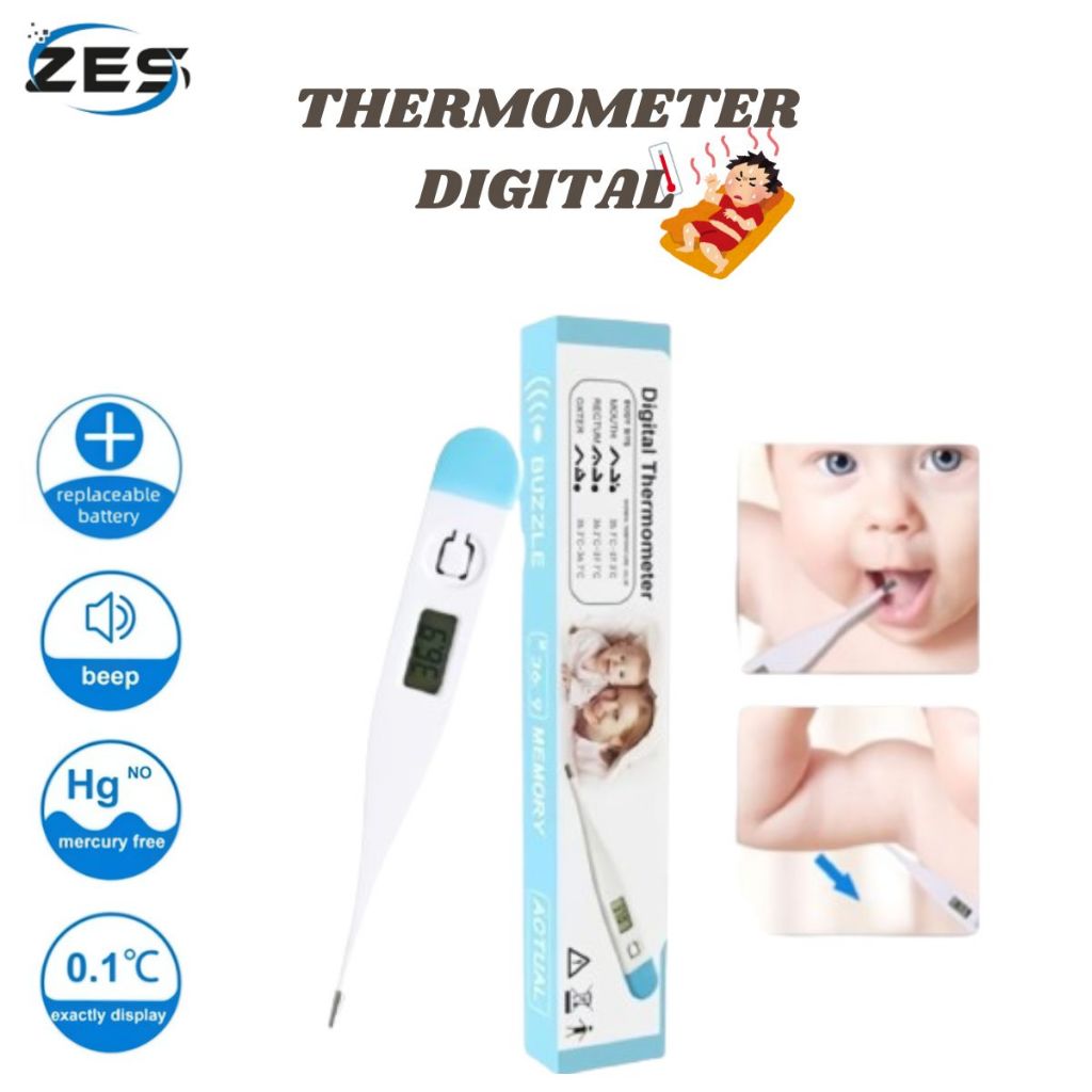 Thermometer/Termometer Digital XHF2001 Termo Meter Suhu Badan Ketiak