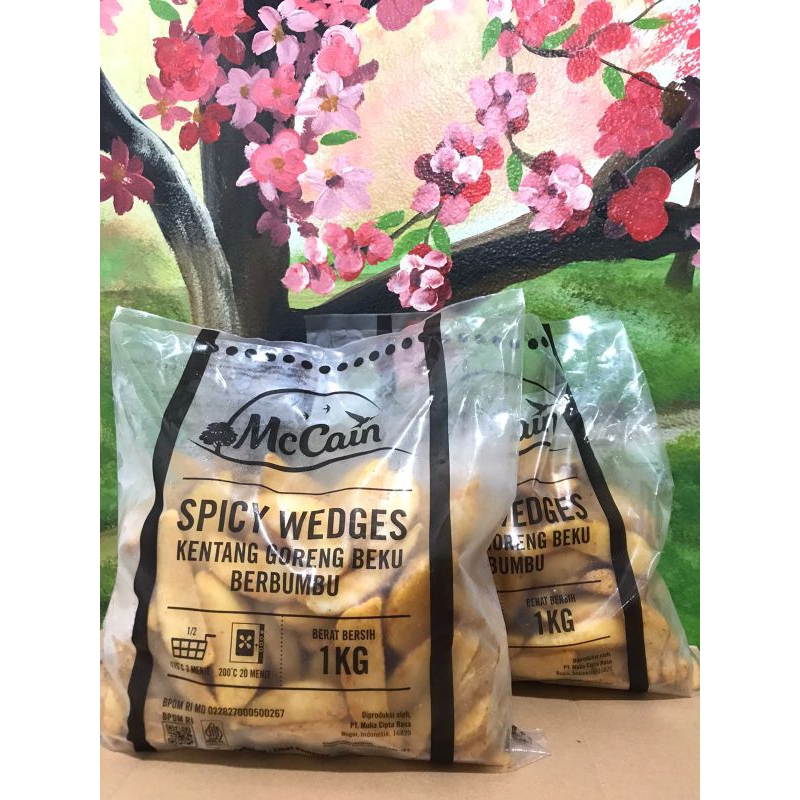 

Potato wedges Mccain / Spicy wedges mccain premium