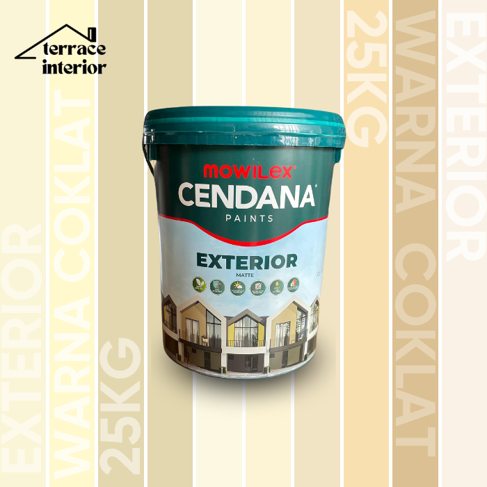 Cat Tembok Mowilex Cendana Exterior Warna Coklat 25 kg