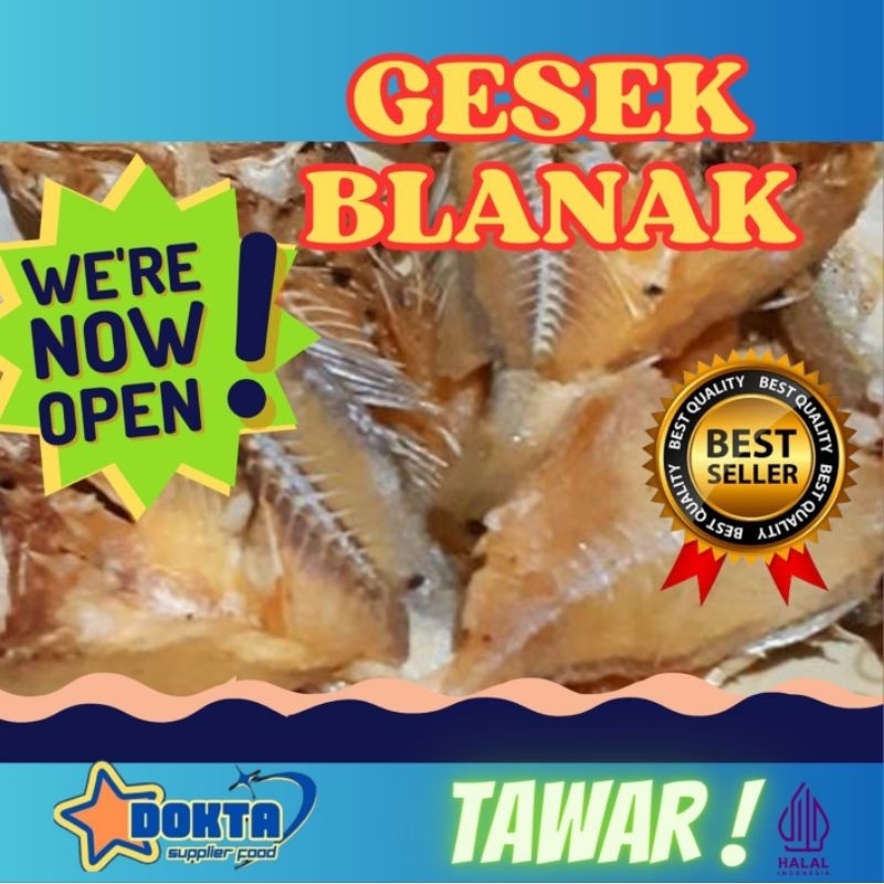 

Ikan Gesek Blanak (Tawar)