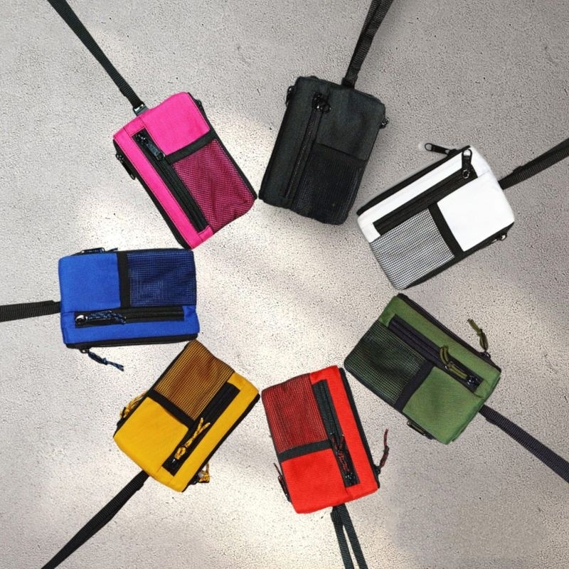 Sako Wallet Pria Hanging Wallet Tas Leher Pria Dompet Koin