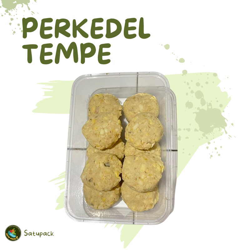 

PERKEDEL TEMPE SIAP GORENG
