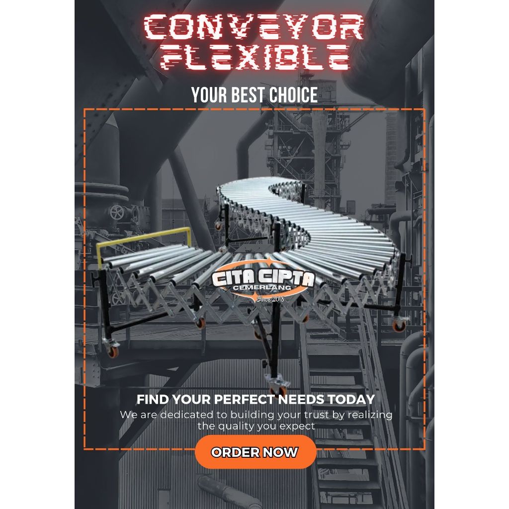 Flexible Conveyor - Roller Conveyor - Gravity conveyor