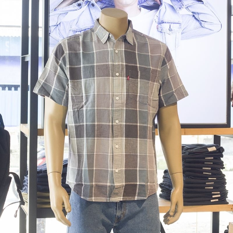 kemeja lengan pendek levis standard fit 0216