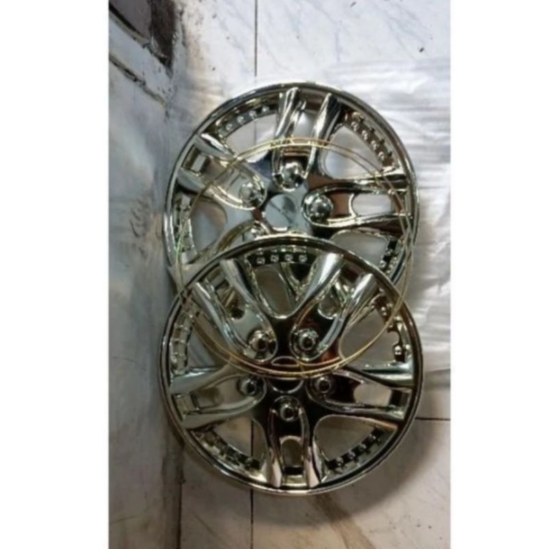 Whell cover dop roda ring 12 harga untuk 2 biji cocok untuk velg kaleng viar cocok untuk carry lama