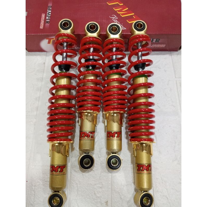 Shockbreaker Belakang non tabung Motor Bebek Ukuran 270,340 Mm Merek TMT,Harga sepasang
