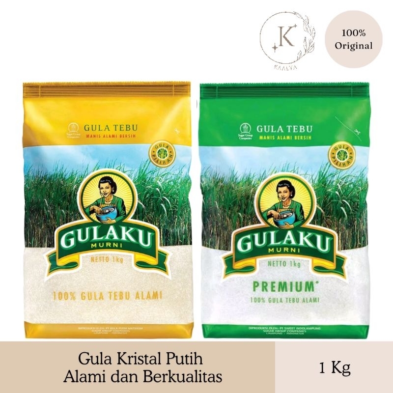 

Gula Pasir Gulaku 1Kg