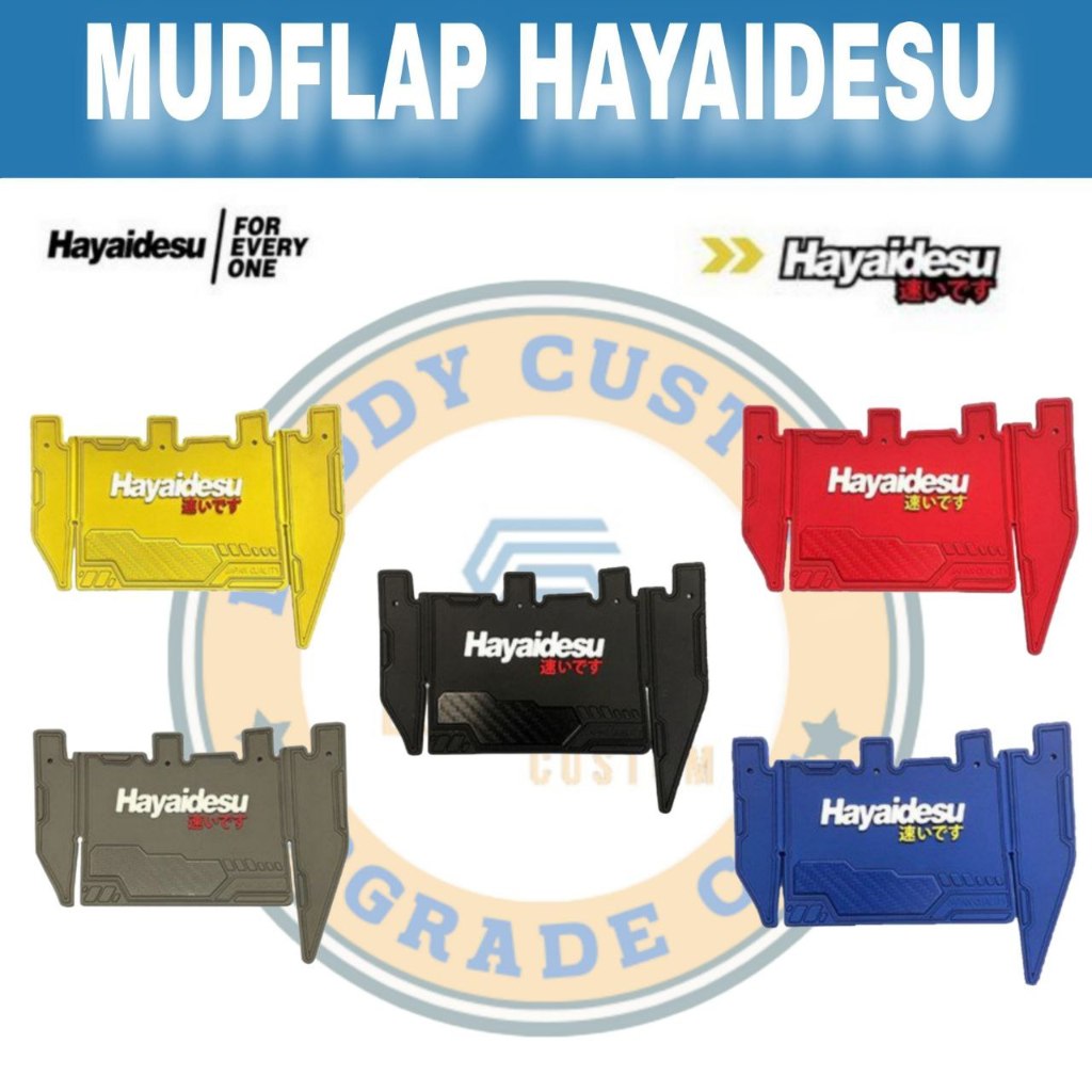Penahan Lumpur Mudflap Vario 125 Vario 150 Hayaidesu Mudflap Lumpur Hayaidesu Original Vario 125 Var