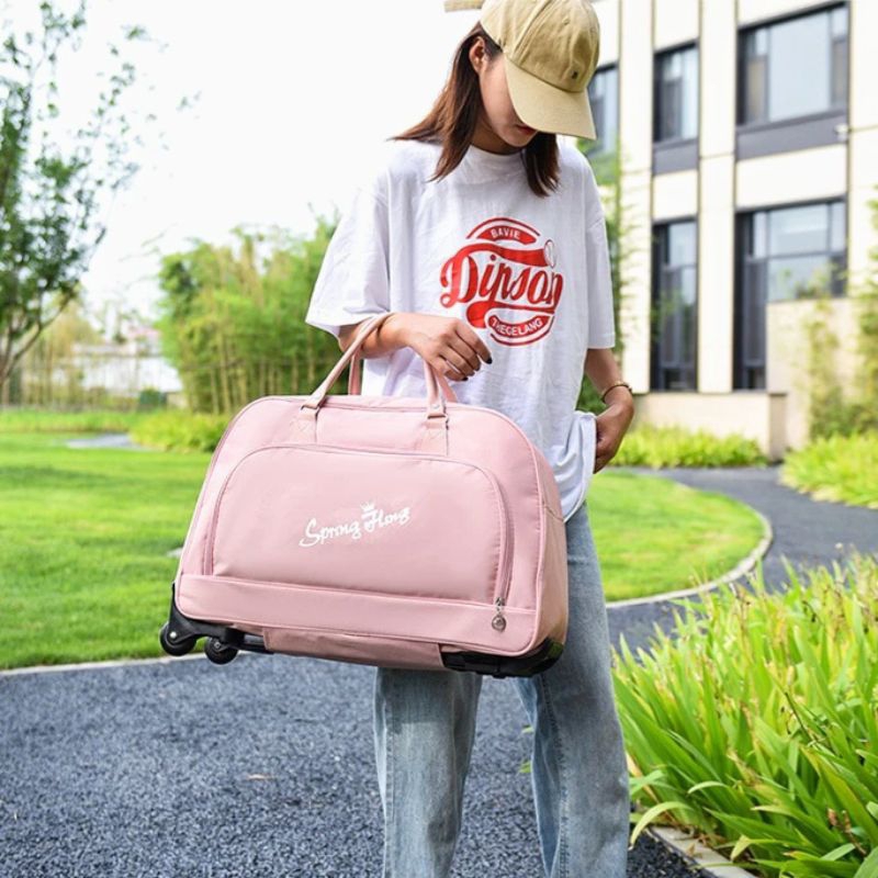 Tas travel Roda Tas Pakaian kapasitas besar Tas perjalanan travelling