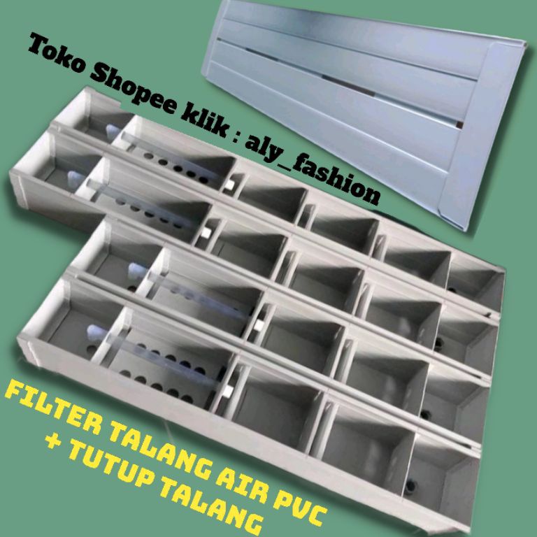 Tren Terbaru Filter talang akuarium pvc uk 1cm 15cmtutup filter  HARGA PROMO  tutup talang pvctalang