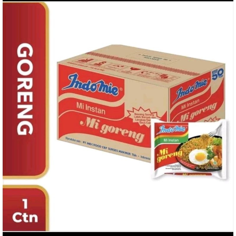 

Indomie Goreng 1 Dus isi 40pcs