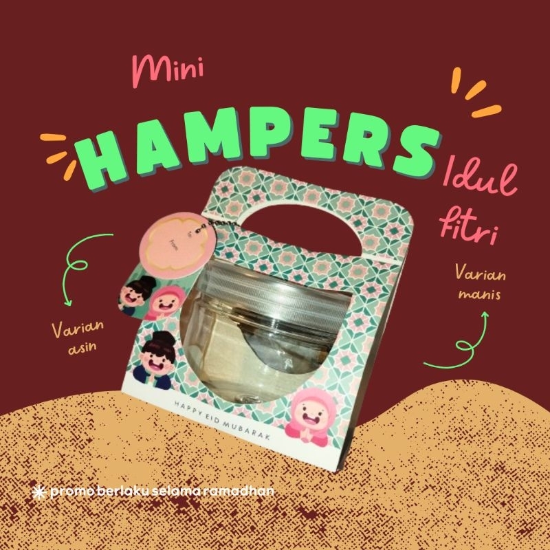 

(CEMIL.KY) MINI HAMPERS CAMILAN KERING KUE KERING SPESIAL LEBARAN 1 JAR TOPLES 400ML DAN BOX JINJING PREMIUM