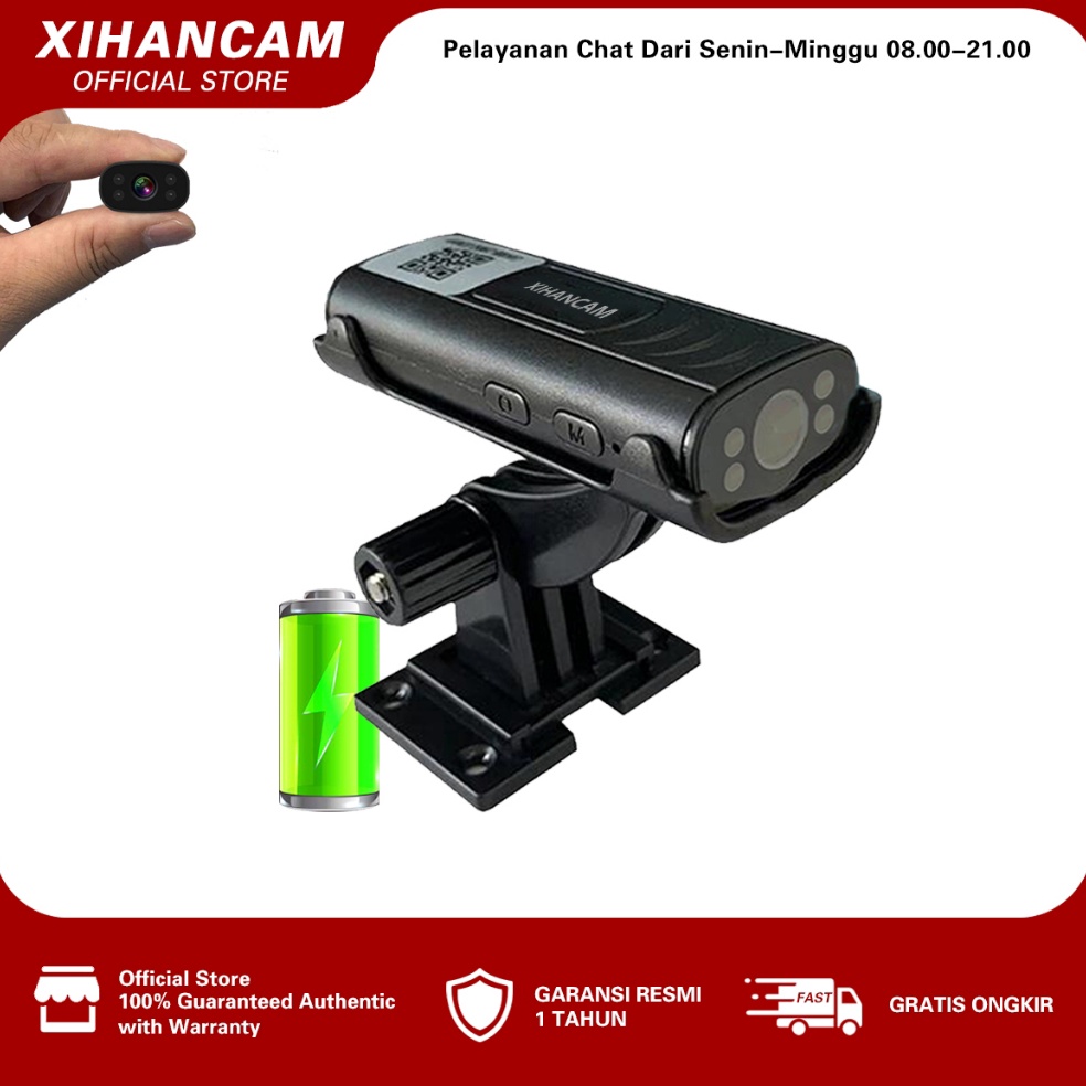 TOP SALE XIHANCAM 2MP Kamera Kecil Wifi CCTV Mini Tersembunyi Spy Camera Tanpa Kabel