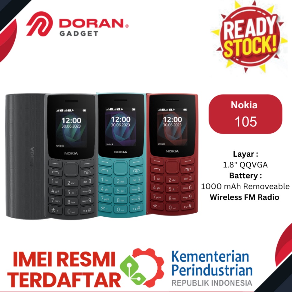 SALE TERBATAS Handphone  HP Nokia 15 223  Nokia Jadul  Original Garansi TAM 1Tahun