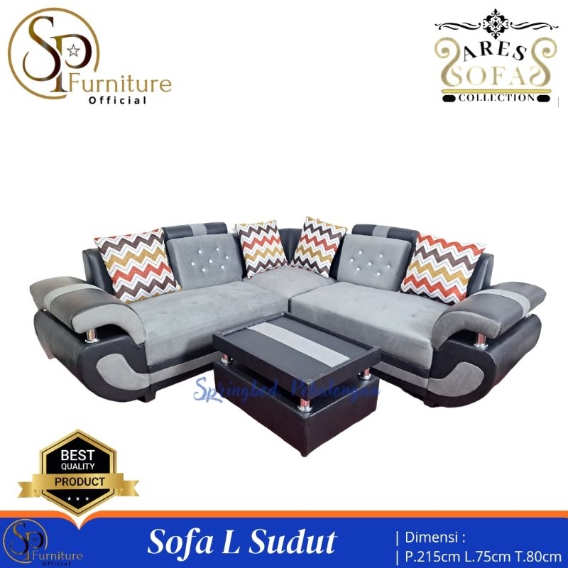 Sofa Sudut L Sofa Tamu Minimalis Modern Termurah Cirebon Tegal Pekalongan Pemalang