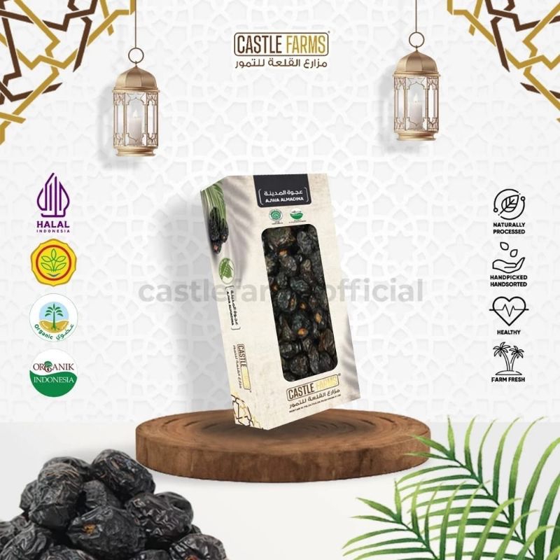 

Kurma Ajwa Castle Farm Organik Madinah/Kurma Ajwa Premium/Obat Sihir