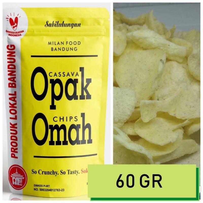 

Opak Omah|Cemilan|Makanan Ringan Pedas 60gr