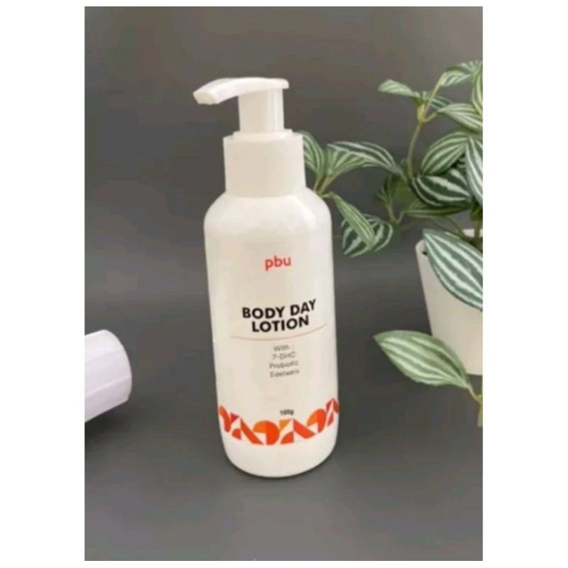 pbu body lotion day / pbu whitening body lotion