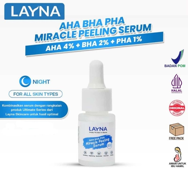 Serum Wajah Glowing BPOM, Layna Skincare