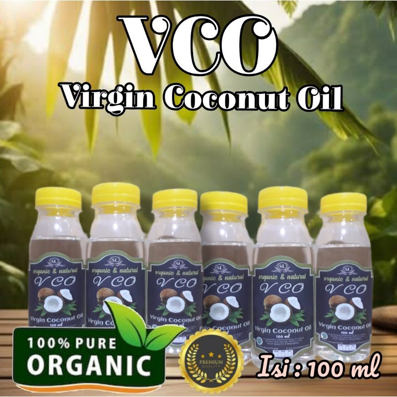 

VCO | Virgin Coconut Oil isi 100ml 100% Minyak Kelapa Murni