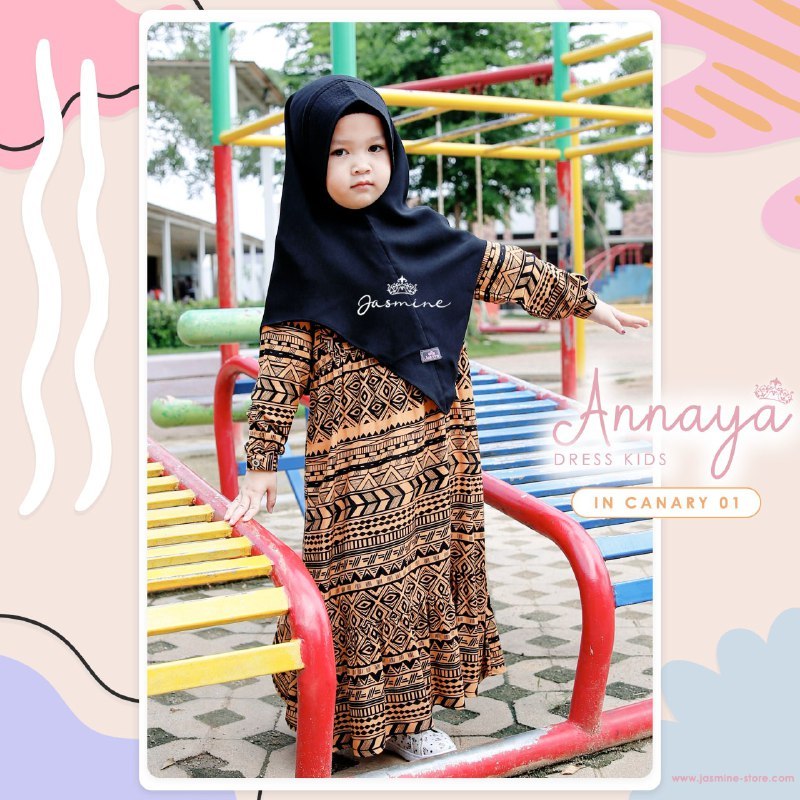 ANNAYA DRESS KIDS JASMINE BY LIDIAHADIWINOTO