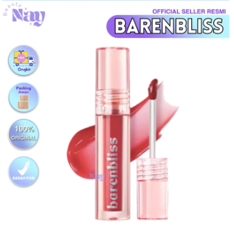 BARENBLISS MOUSSE TINT BNB APPLE MAKES ADORABLE MOUSSE LIP TINT LIPSTICK LIPTINT LIPMATTE LIP STICK 