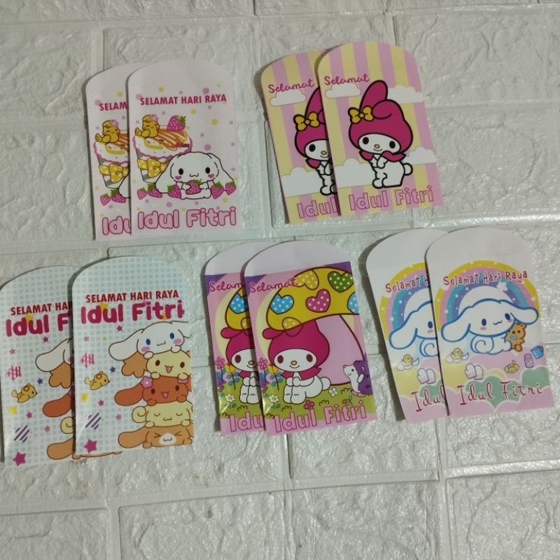 

angpao amplop lebaran sanrio