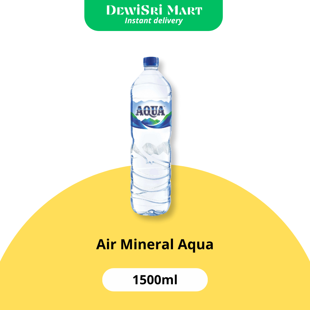 

Aqua air mineral 1500ml - Dewi Sri Mart