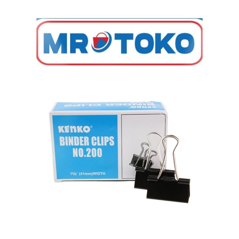 

KENKO BINDER CLIPS 200