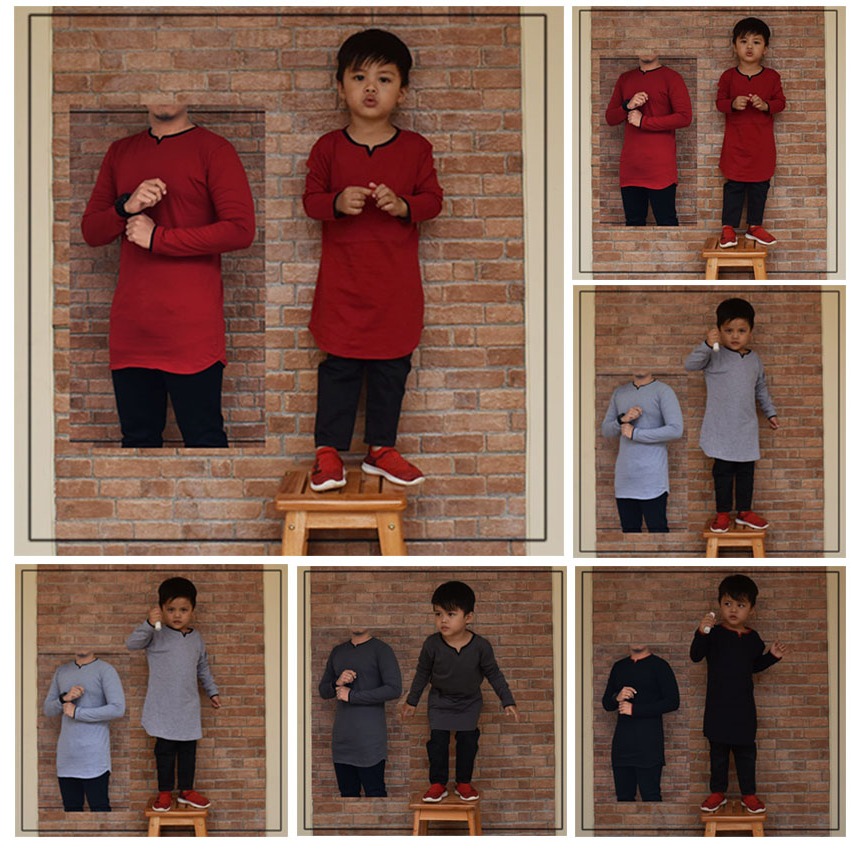 Baju Koko Kaos Couple Model Kurta