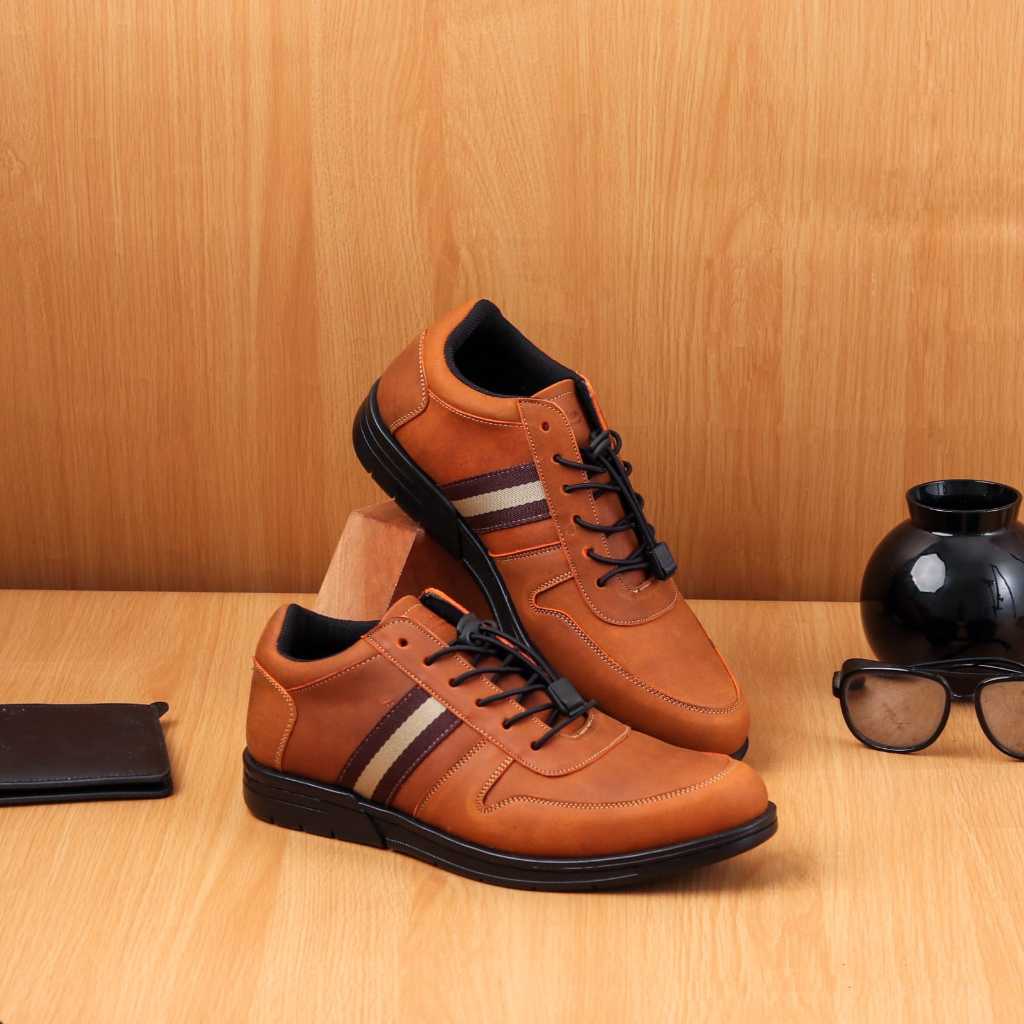sepatu casual pria kulit asli sepatu pria kulit asli sepatu kulit crazy horse sepatu pria branded or
