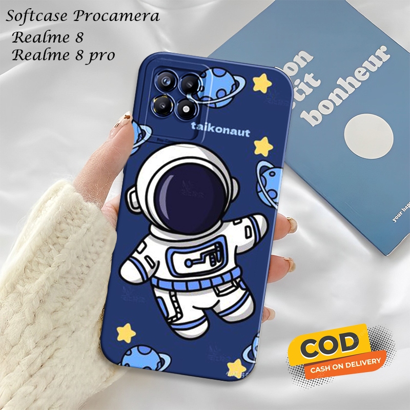 Casing Hp Realme 8 5G / 8 Pro Terbaru - Bahan ProCamera - Silicon Lentur - Case Realme 8 5G / 8 Pro 