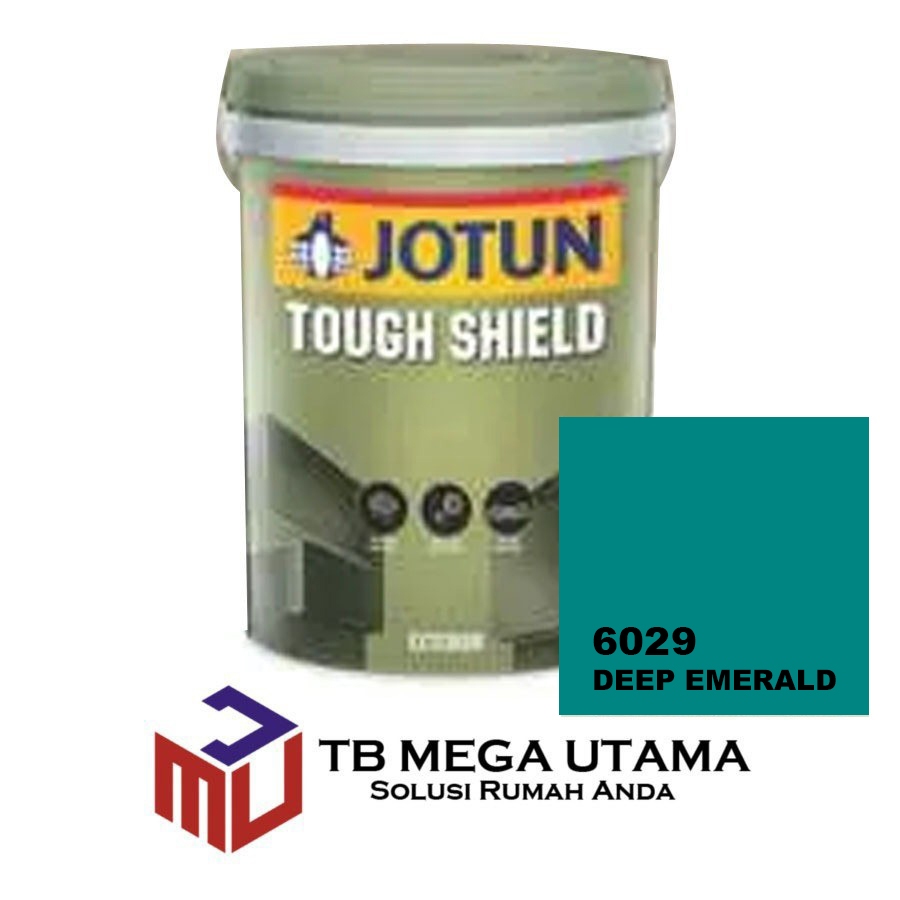 Jotun Tough Shield 6029 Deep Emerald 18 Liter | Cat Tembok Eksterior