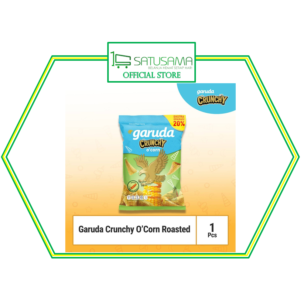 

GARUDA CRUNCHY O'CORN SEASALT 84 G