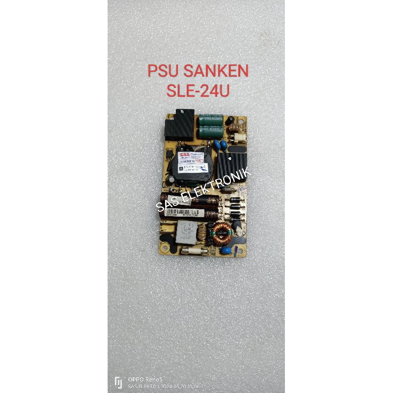 PSU POWER SUPLAY REGULATOR TV LED SANKEN TCL 24 INCH SLE24U SLE-24U TCL 24D3200