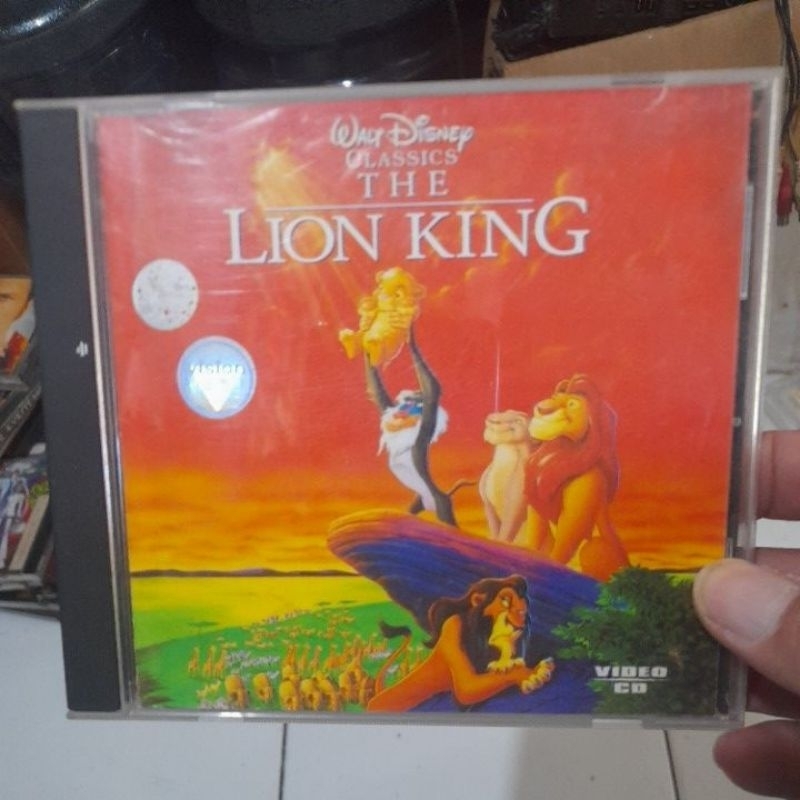 vcd animasi walt disney classics lion king bagus