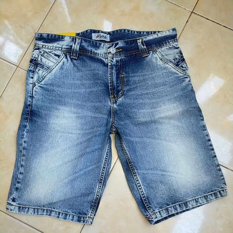 New Arrival -Lois jeans original -Celana jeans pendek pria -  CFD036