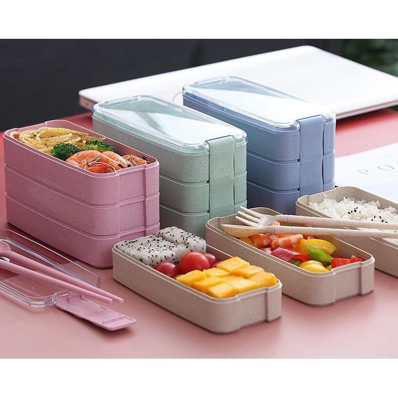 TEMPAT MAKAN 3 SUSUN / tempat makan / lunch box susun