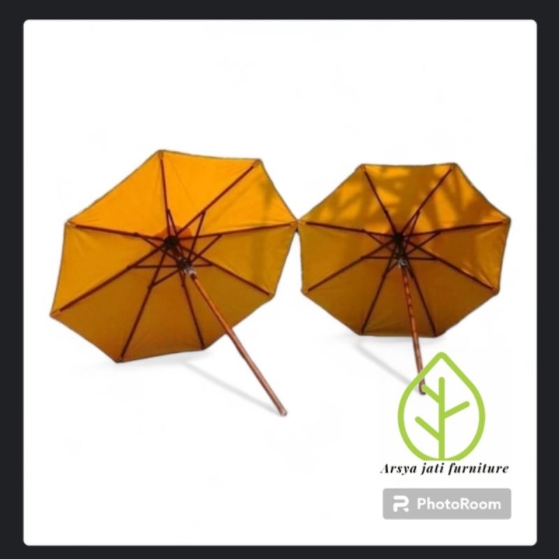 Kain payung taman cafe furniture / umbrella jepara