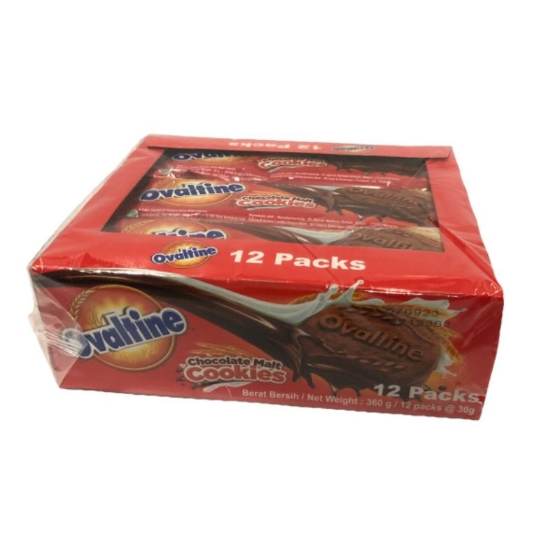 

OVALTINE CHOCOLATE MALT COOKIES 12pcs